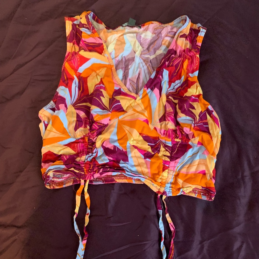 Floral Crop Top